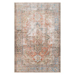 Loloi II Loren Terracotta/Sky Power Loomed Rug