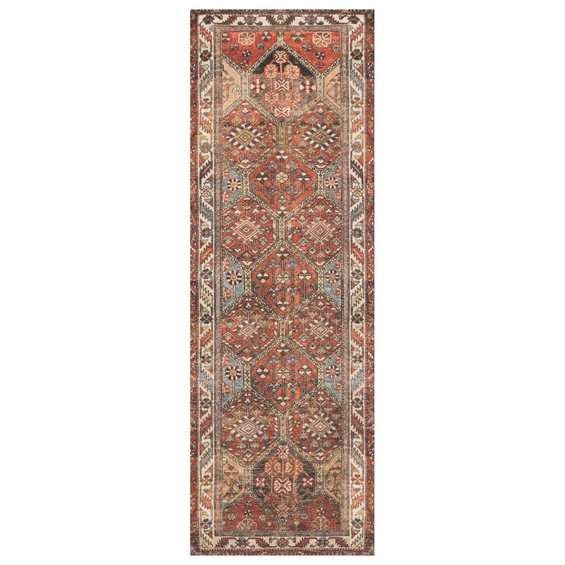 Loloi II Loren Spice/Multi Power Loomed Rug