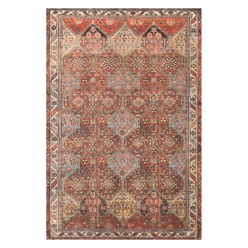 Loloi II Loren Spice/Multi Power Loomed Rug