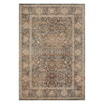 Loloi Lourdes Charcoal/Ivory Power Loomed Rug