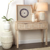 Hex Two Drawer Console Table