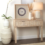 Hex Two Drawer Console Table