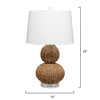 Lubec Seagrass Table Lamp