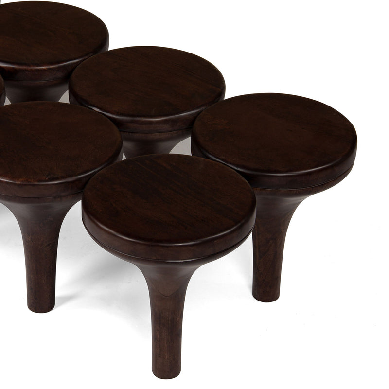 Union Home Racine Porto Dark Coffee Table - Final Sale