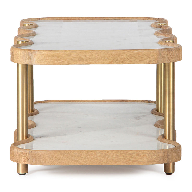 Union Home Swirl Coffee Table - Final Sale