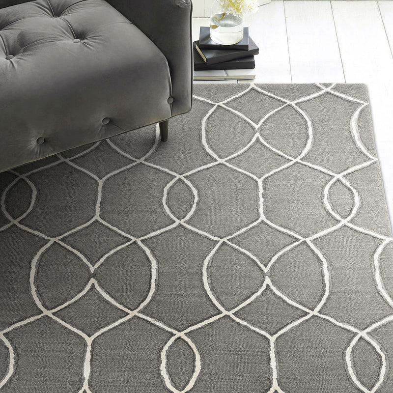 Libby Langdon Upton Groovy Gate Hand Tufted Rug