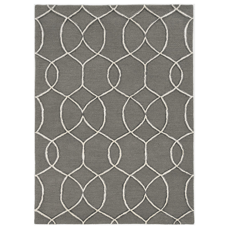 Libby Langdon Upton Groovy Gate Hand Tufted Rug