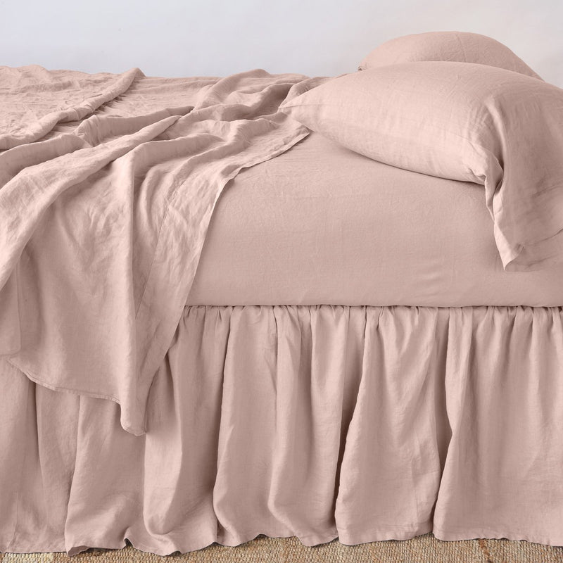 Bella Notte Linen Bed Skirt