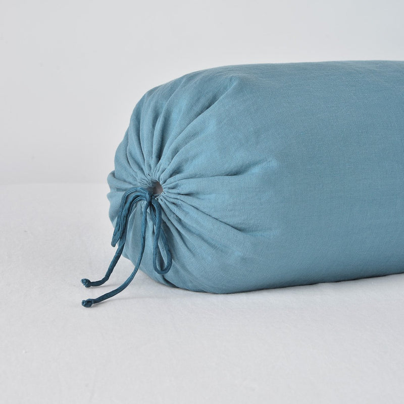 Bella Notte Linen Bolster Throw Pillow