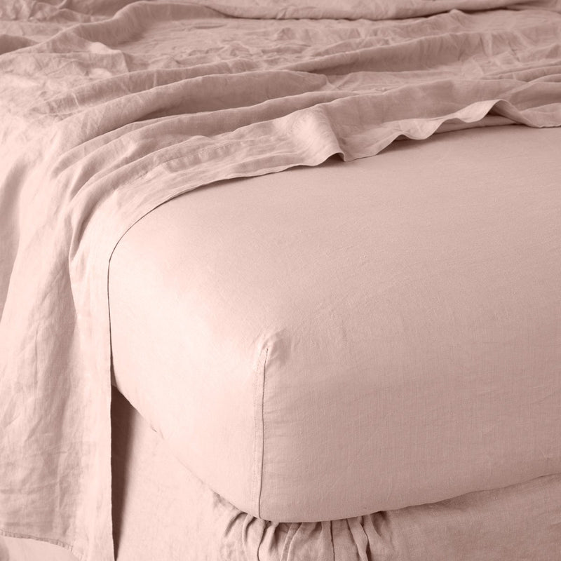 Bella Notte Linen Fitted Sheet