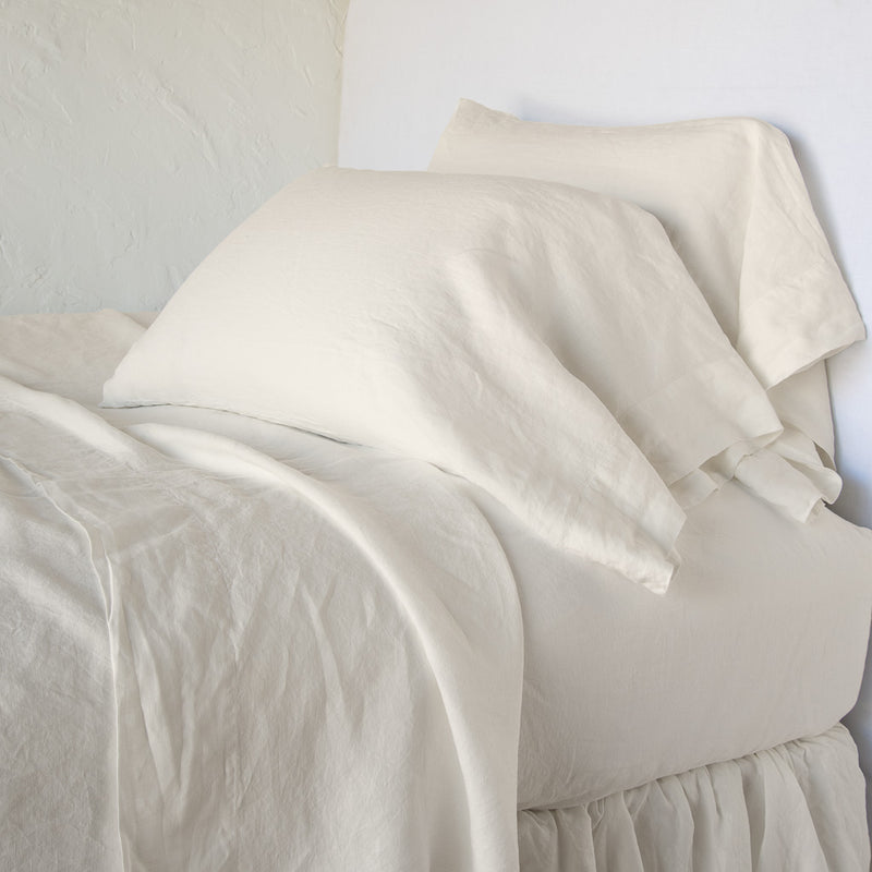 Bella Notte Linen Flat Sheet