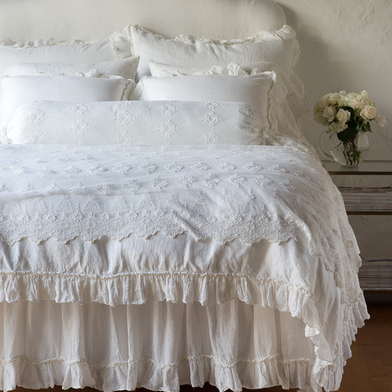 Bella Notte Linen Whisper Bed Skirt