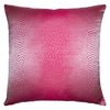 Square Feathers Lizard Throw Pillow