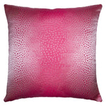 Square Feathers Lizard Throw Pillow