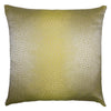 Square Feathers Lizard Throw Pillow