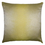 Square Feathers Lizard Throw Pillow