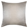 Square Feathers Lizard Throw Pillow