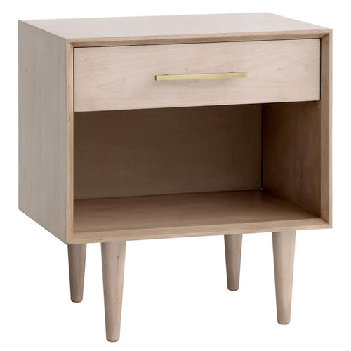 Redford House London 1 Drawer Nightstand