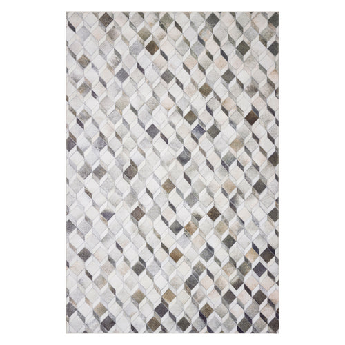 Loloi II Maddox Gray/Mocha Power Loomed Rug