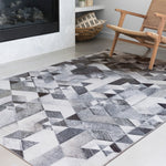 Loloi II Maddox Gray/Ivory Power Loomed Rug