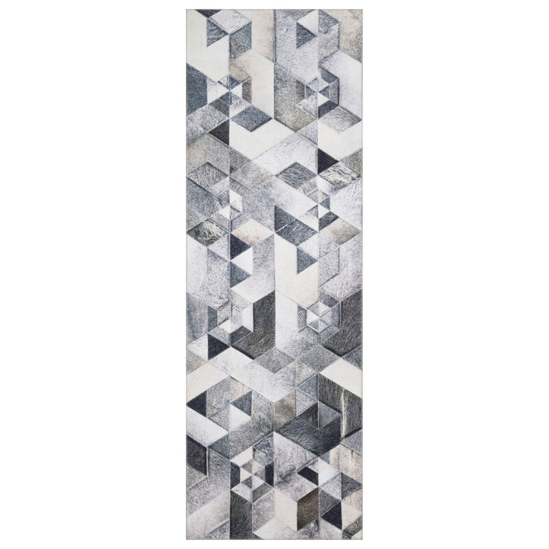 Loloi II Maddox Gray/Ivory Power Loomed Rug