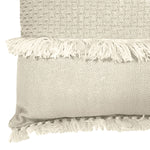 Abigail Handwoven Fringe Throw Pillow