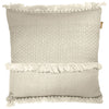 Abigail Handwoven Fringe Throw Pillow