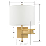 Crystorama Marshall Wall Sconce