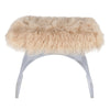 Worlds Away Marlowe Stool - Final Sale