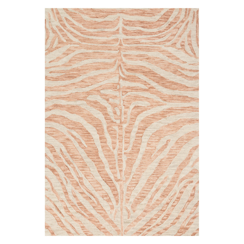 Loloi Masai Zebra Hooked Rug