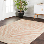 Loloi Masai Zebra Hooked Rug