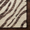 Loloi Masai Zebra Hooked Rug