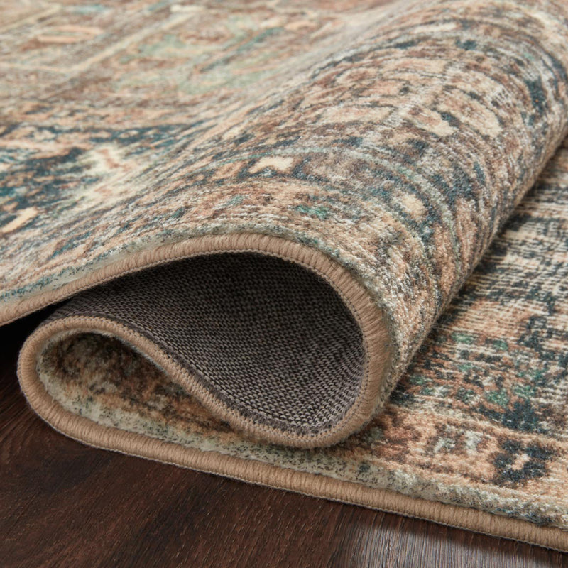 Loloi II Margot CloudPile Terracotta/Lagoon Power Loomed Rug