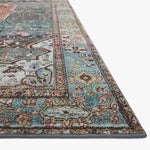 Loloi II Margot CloudPile Ocean/Brick Power Loomed Rug