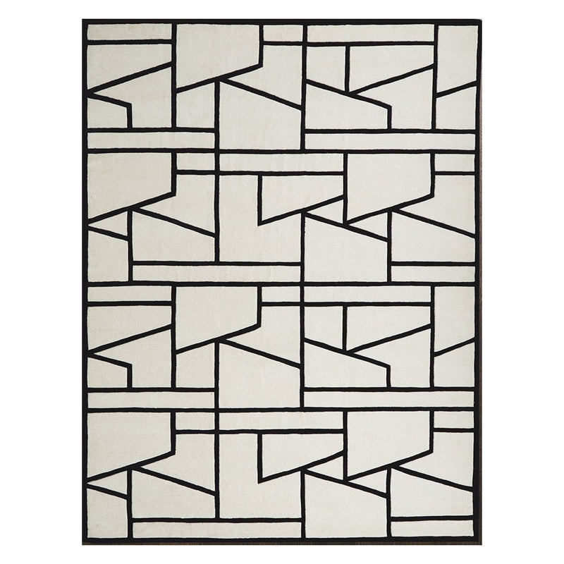 Global Views Zig Zag Hand Tufted Rug