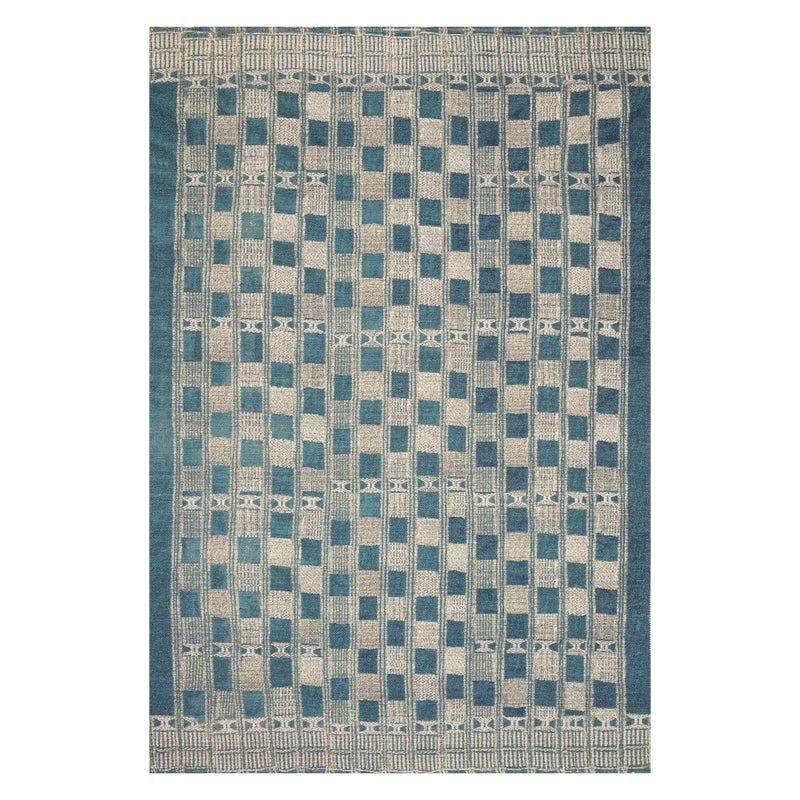 Loloi Mika Blue/Ivory Indoor/Outdoor Rug