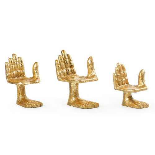 Villa and House Mano Statue Set Of 3