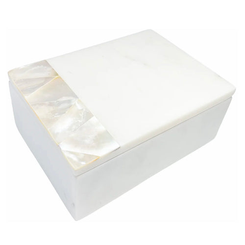 Anaya Mother of Pearl Marble Box