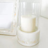 Anaya Mother of Pearl Marble Hurricane Candle Holder