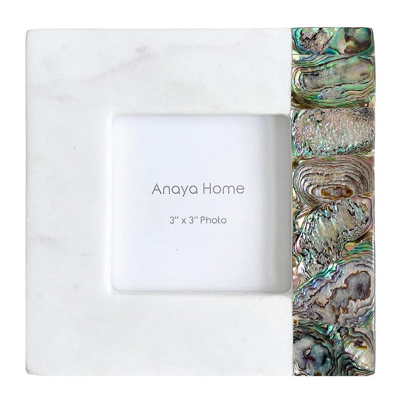 Anaya Mother of Pearl Marble Picture Frame