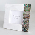 Anaya Mother of Pearl Marble Picture Frame