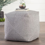 Jaipur Living Montauk Bridgehampton Indoor/Outdoor Pouf