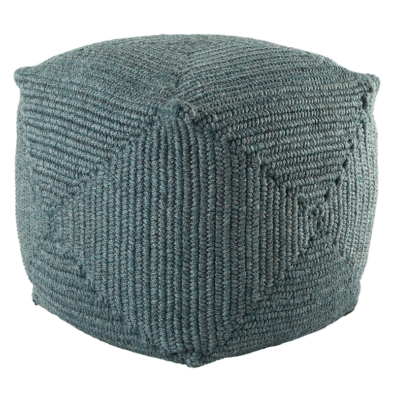 Jaipur Living Montauk Bridgehampton Indoor/Outdoor Pouf