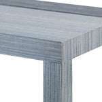 Villa and House Martin Grasscloth Side Table