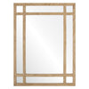 Michael S Smith for Mirror Home Levant French Straw Wall Mirror