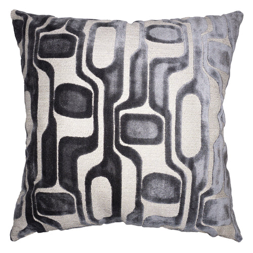 Square Feathers Marc Retro Throw Pillow