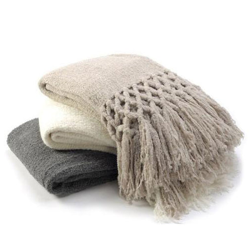 Sefte Maya Boucle Throw Blanket