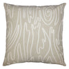 Square Feathers Meandering Throw Pillow