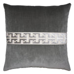 Square Feathers Melvin Throw Pillow