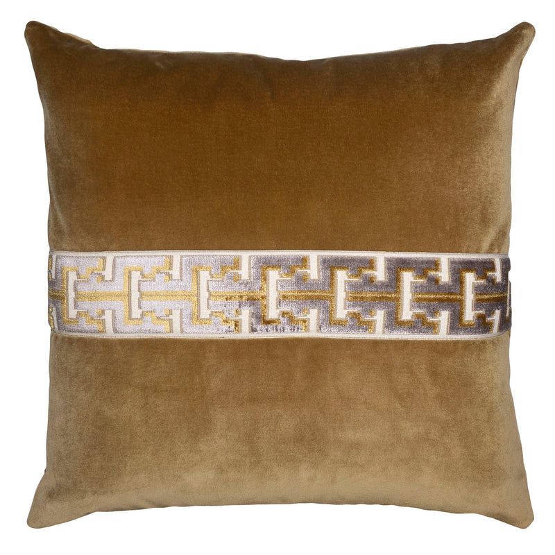 Square Feathers Melvin Throw Pillow